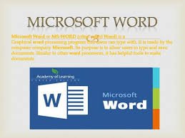 COMMON OPERATIONS IN MICROSOFT WORD