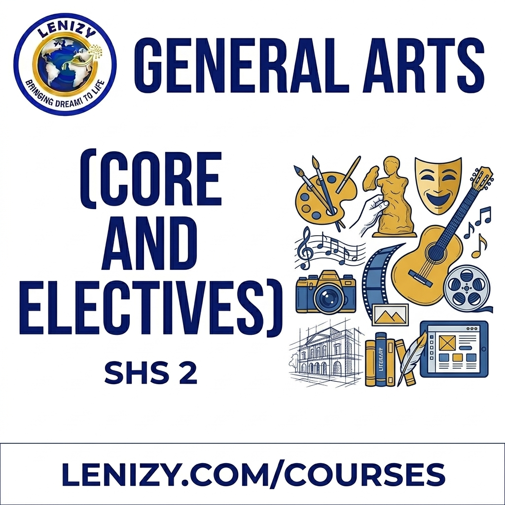 GENERAL ARTS (CORE AND ELECTIVES)
